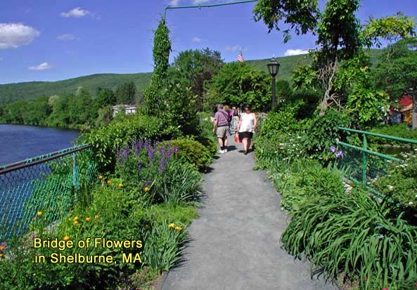 Shelburne, MA - Bridge of Flowers is a Bear Path customer