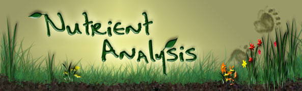 Nutrient Analysis